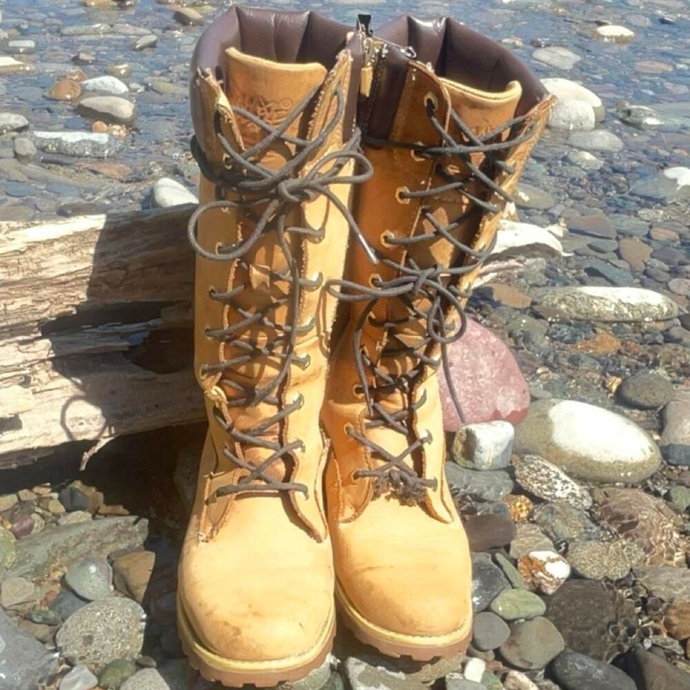 Timberland Women's Tan and Brown Boots